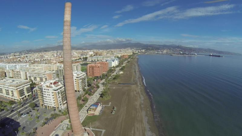 Apartamento Huelin, A 5 Minutos A Pie De La Playa Apartman Málaga Kültér fotó